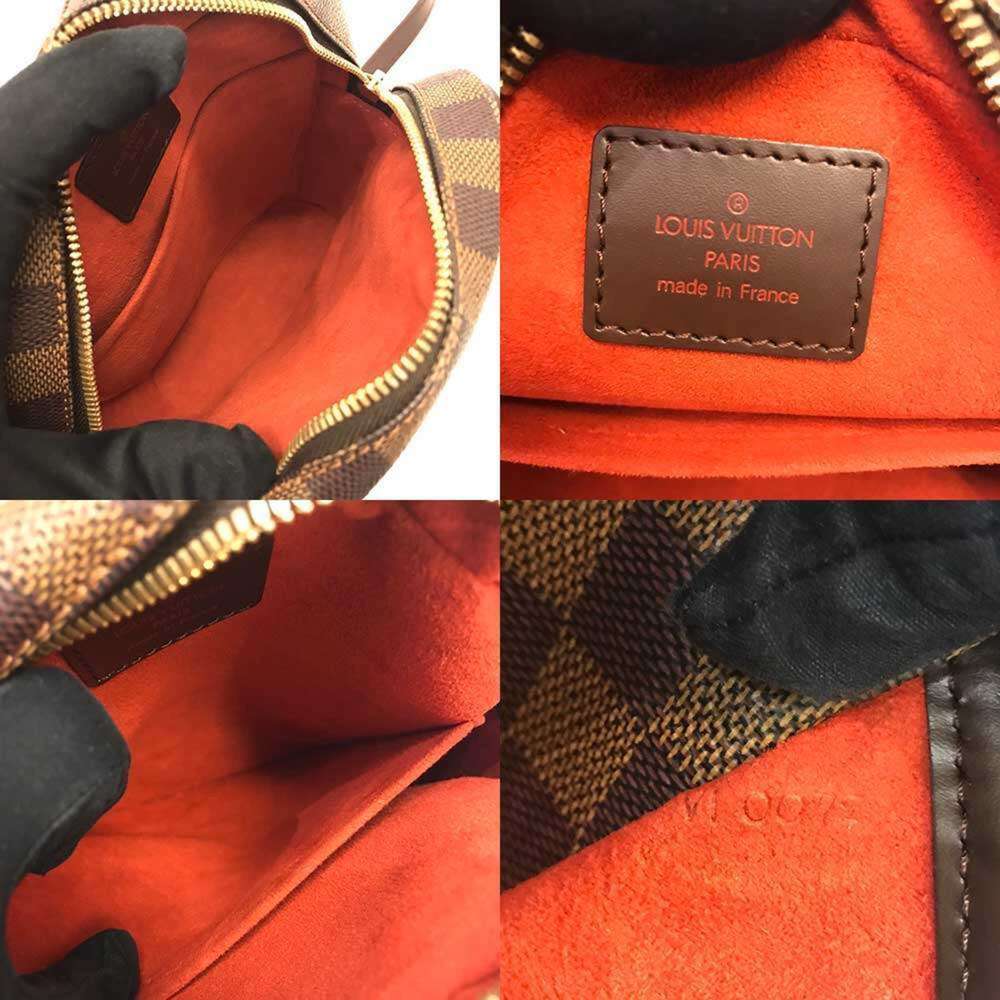 LOUIS VUITTON Authentic Brown Damier Leather Pochette Shoulder Bag - Picture 6 of 6